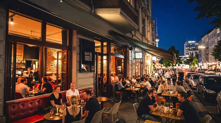 100 GRAMM Bar & Lounge, Cocktail bar in Berlin