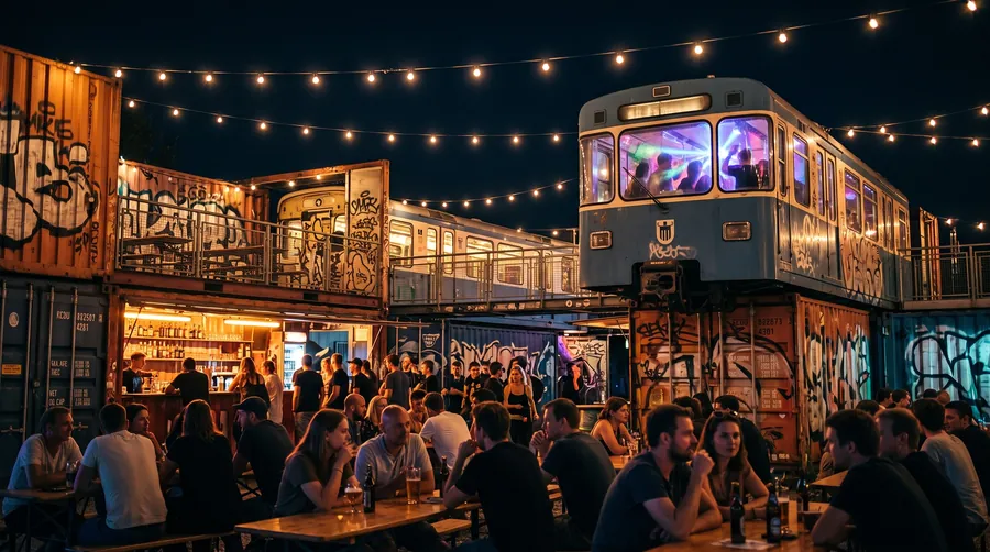 Bahnwärter Thiel, Cult bar in Munich