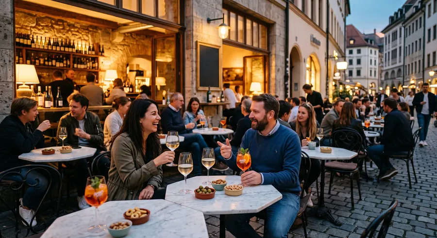 Bar Centrale, Wine and aperitivo bar in Munich