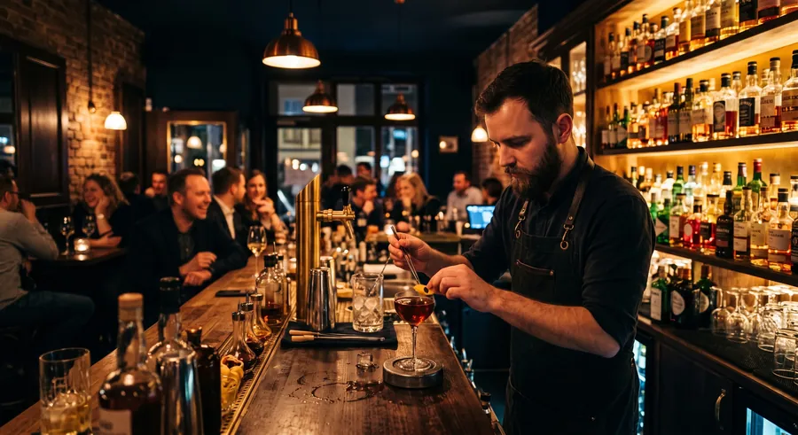 Boston Bar, Cocktail bar in Düsseldorf