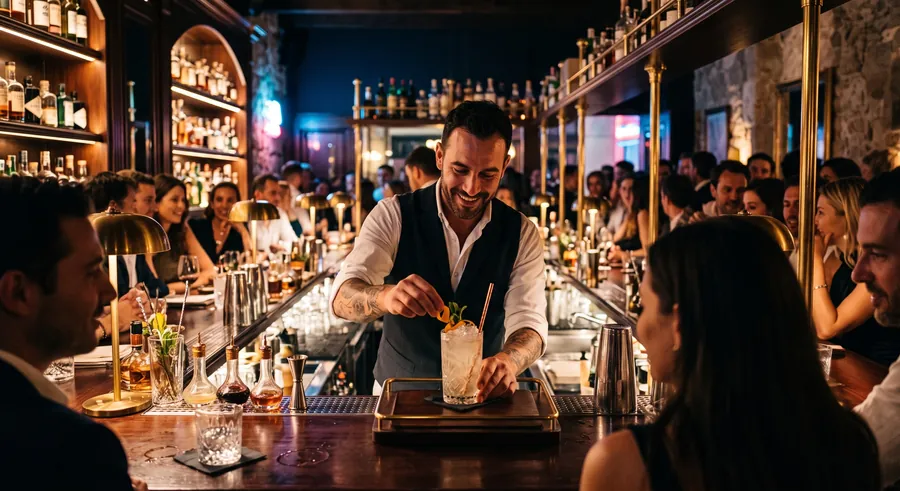 Brassclub, Cocktail bar in Mallorca