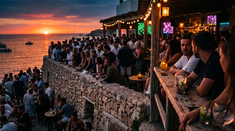 Café del Mar, Cult bar in Ibiza