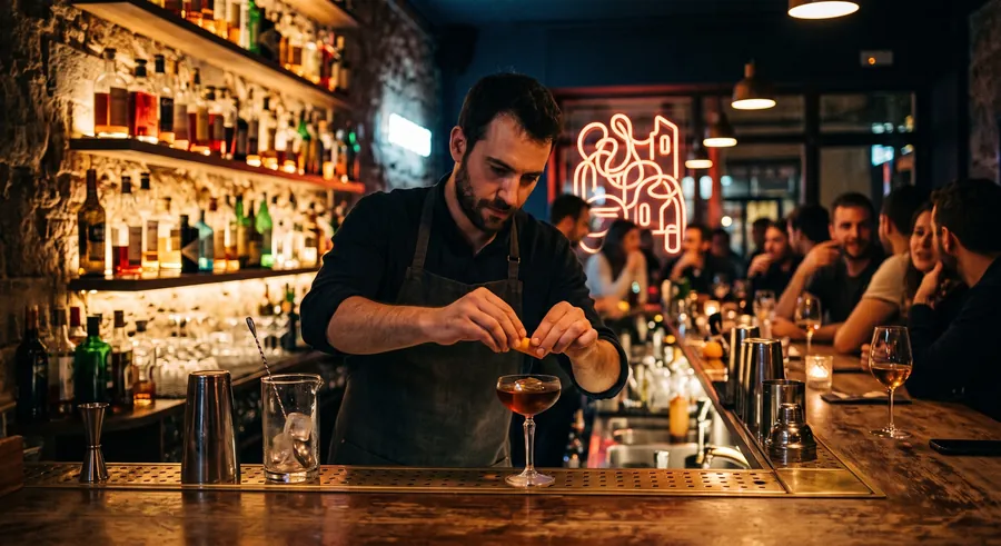 Caribbean Club, Cocktail bar in Barcelona