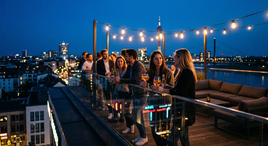 The Paris Club, Rooftop bar in Düsseldorf