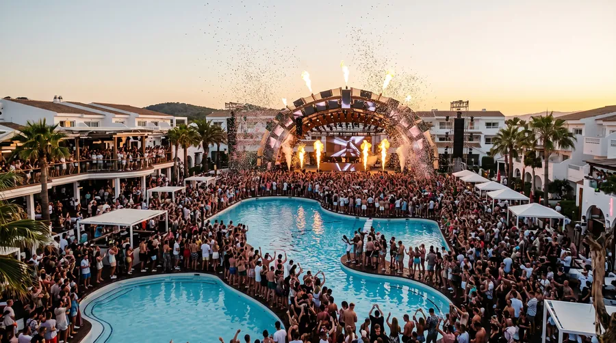Ushuaïa Ibiza, Beach club in Ibiza