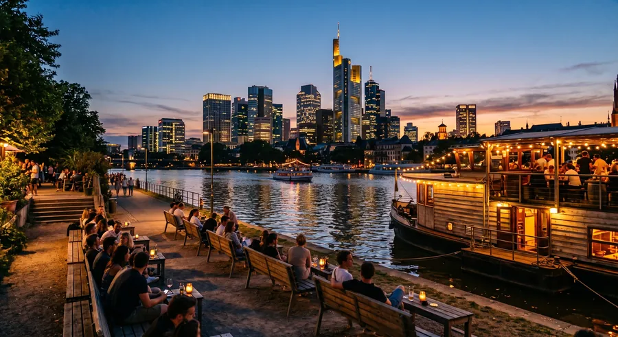 Yachtklub, Beach club in Frankfurt