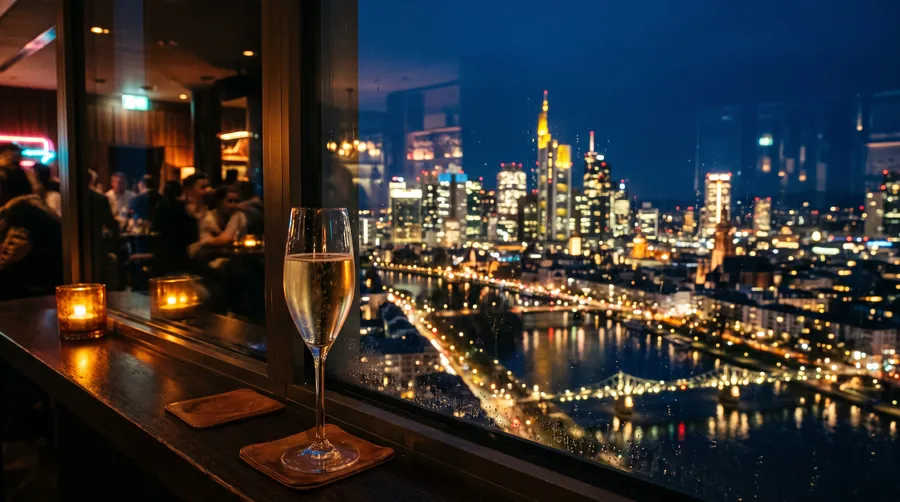 Frankfurt at night