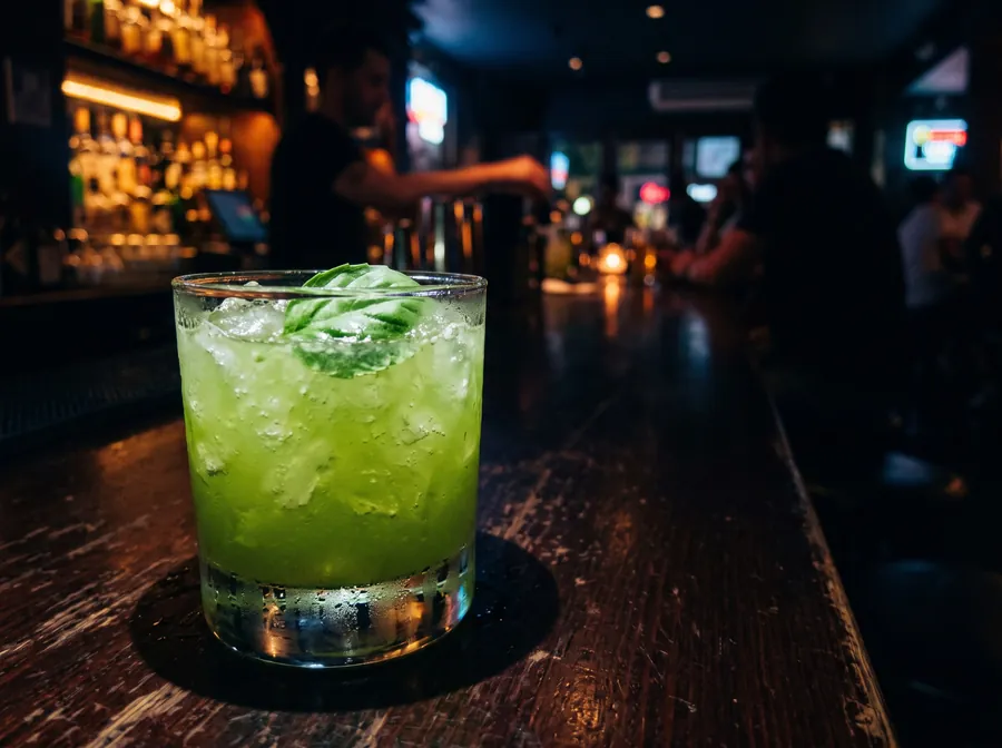 Gin Basil Smash