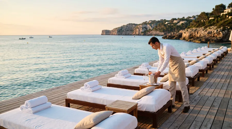 Booking beach clubs properly: loungers, minimum spend, timing